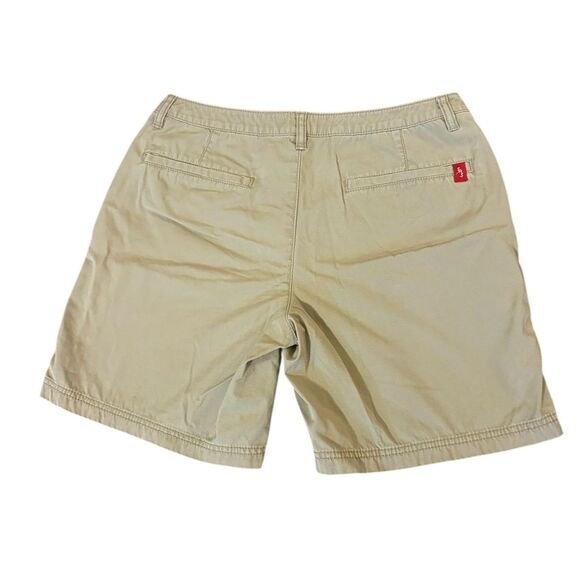Eastern Mountain Sports Khaki Camping Hiking Shorts Gorpcore Womens size 6 - Picture 3 of 9